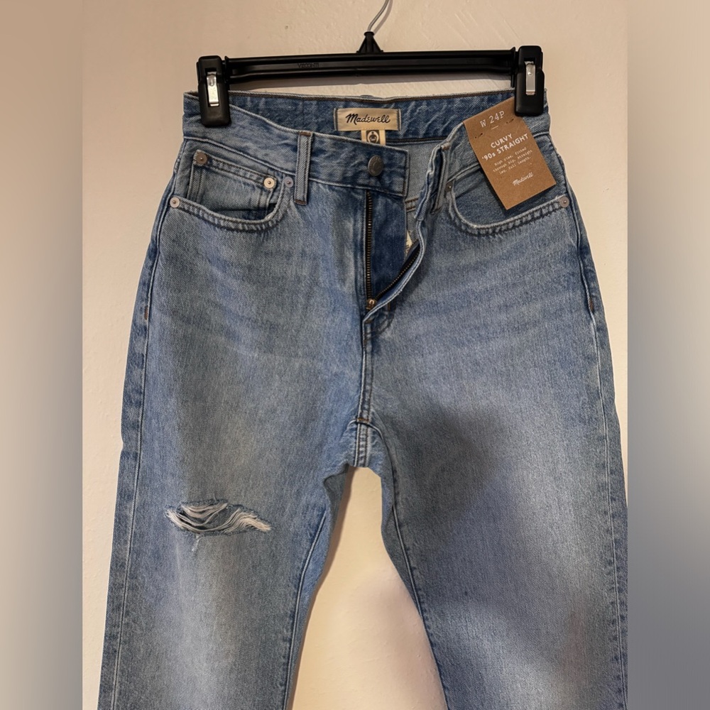 Madewell Petite 90’s Straight Leg Jeans